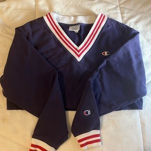 Champion cropped sweater